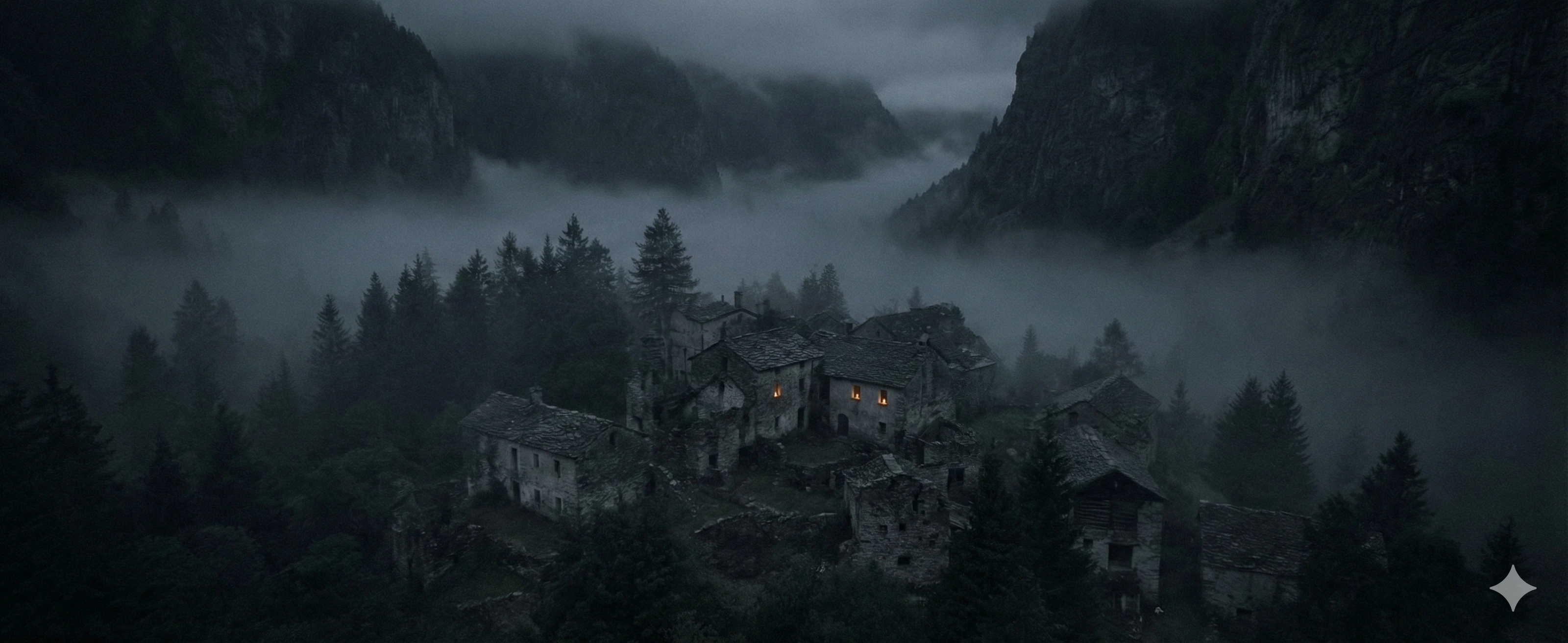 Remote Mountain Village — 2032